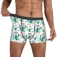 thumbnail image 2 of Kdxio Men's Boxer Briefs with Hello Summer Print - Comfortable and Breathable Underwear for Everyday Wear, 2 of 7