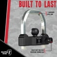 thumbnail image 4 of Candado para acoplador de remolque BulletProof Hitches barra de acero de 2,54 cm, 4 of 8