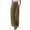 Brown, variant on EDFBUYKRS Female Women Pants Casual Teacher Pants with Pockets Women High Waisted Wide Leg Pants Fashion Drawstring Elastic Trousers Comfy Straight Leg Long Pants with Pockets S