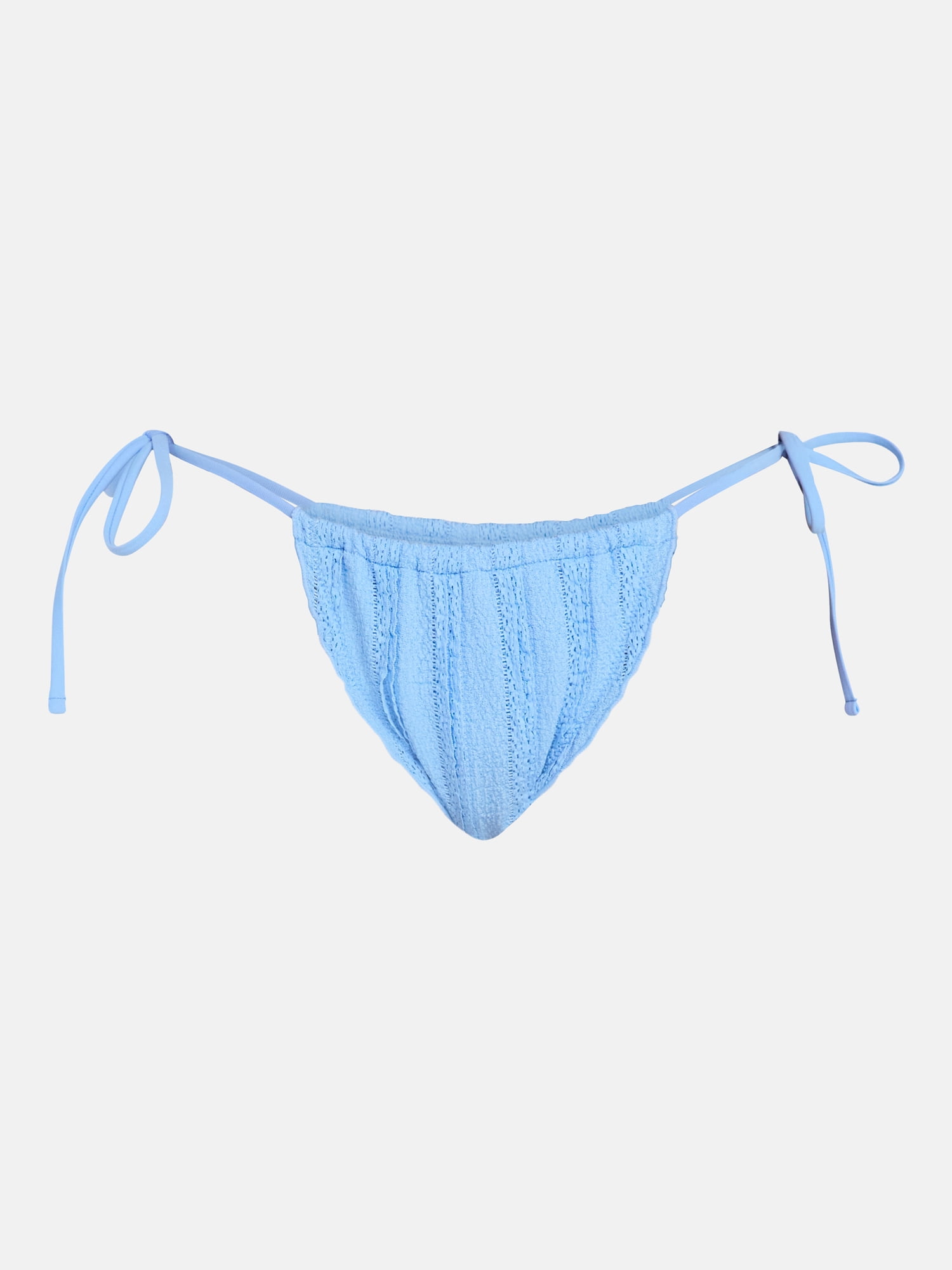No Boundaries Femme Lace Side Tie Bikini Bottoms, Women’s XXS-XXL