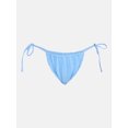 thumbnail image 5 of No Boundaries Femme Lace Side Tie Bikini Bottoms, Women’s XXS-XXL, 5 of 6