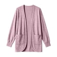 thumbnail image 7 of Enjoytime Cardigan for Women Long Sleeve Open Front Knit Coat Fall Trendy Soft Casual Outerwear with Pockets, 7 of 7