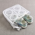 thumbnail image 2 of Papaba Shoes Washing Bag Shoes Cleaning Hanging Mesh Laundry Bag for Home Washing Machines, 2 of 6