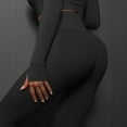 thumbnail image 5 of Gyexs Scrunch Butt Leggings for Women Seamless High Waisted Workout Yoga Pants Activewear Leggings (Black, Size M), 5 of 7