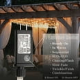 thumbnail image 5 of Sesiiduo Net Lights Outdoor - 360 LED Gazebo Net Lights (12x12 FT) with 8 Modes,Fairy Lights for Bushes, Garden, Backyard, Holidays & Christmas Décor, 5 of 6
