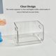 thumbnail image 4 of Inteprter Organizador de escritorio transparente estilo INS, divisor acrílico, caja de cosméticos de maquillaje, cajón apilable, soporte de Almacenamiento y organización del hogar, 4 of 6