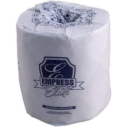 ELBT 965013 Empress Elite Premium Bath Tissue White 2 Ply 4.5" x 3.25" 500 Sheets 96 per case