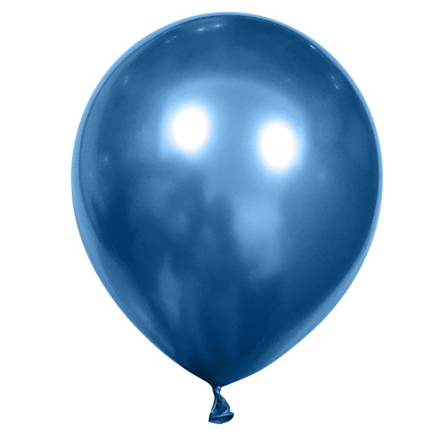 10pcs 12 pulgadas Globo de color metálico Globos más gruesos Decoraciones Abanopi Azul