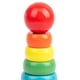thumbnail image 5 of Anillos de Apimiento de Madera Bloques de Torre de Coloridos para Y Niñas de años Juguetes Preescores Montessori Juego Educativo D , Los 6.5x6.5x14.5cm Sunnimix Apilador juguetes clásicos, 5 of 8