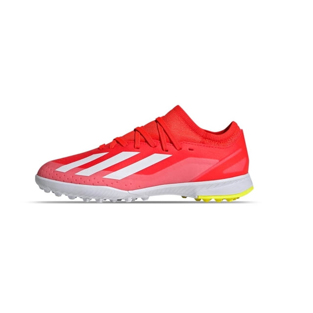 TENIS DE FUTBOL RÁPIDO ADIDAS X CRAZY FAST LEAGUE TF J ANARANJADO IF0679 UNISEX 23.5 CM