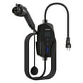 thumbnail image 4 of 16A Adjustable Level 1 & 2 EV Charger, 25ft Cable, 120V-240V, NEMA 6-20P Plug with 5-15 Adapter, LCD Display, Portable Home Car Charging Station for SAE J1772 Electric Vehicles, 4 of 11