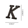 Yoloke 3 Inch House Letter, Address Letter for Outdoor Signs, Cast Iron