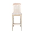 thumbnail image 3 of Mission Natural Wood Bar height Stool - 30" Seat Height, 3 of 7