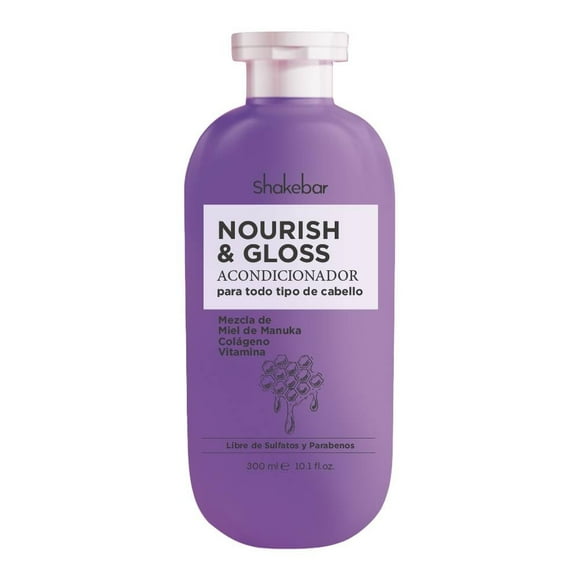 Acondicionador Shakebar mezcla de miel de manuka colágeno y vitamina 300 ml