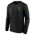 thumbnail image 2 of Men's Black Austin FC Team Hometown Collection Crest Long Sleeve T-Shirt, 2 of 3