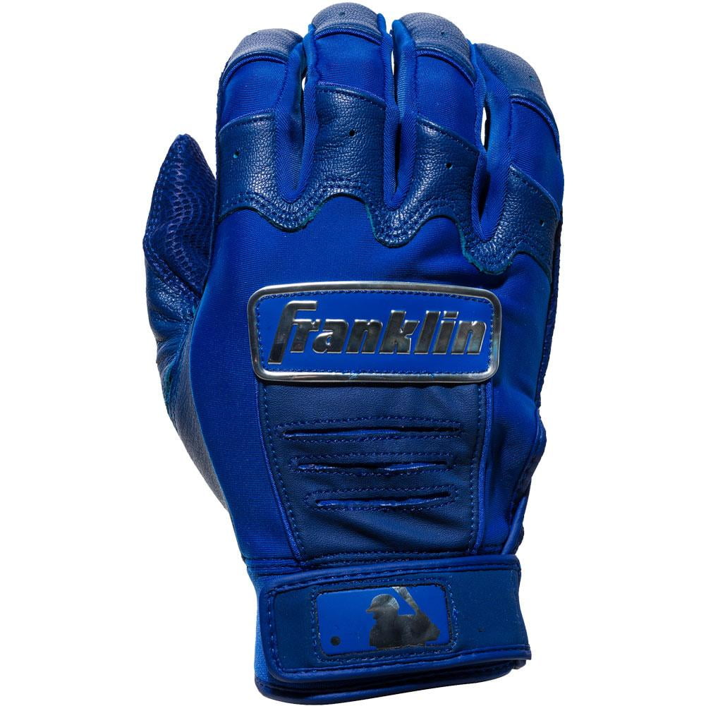 Franklin Sports CFX Pro Full Color Chrome Series Batting Gloves CFX Pro Full Color Chrome Batting Gloves Black Adult Large 