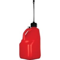 VP Racing Fuels, Plastic Product Formers, Multi-purpose, Heavy Duty 5 Gallon Utility Jug - Red