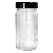 Qorpak Bottle,102 mm H,Clear,51 mm Dia,PK24 GLC-01499