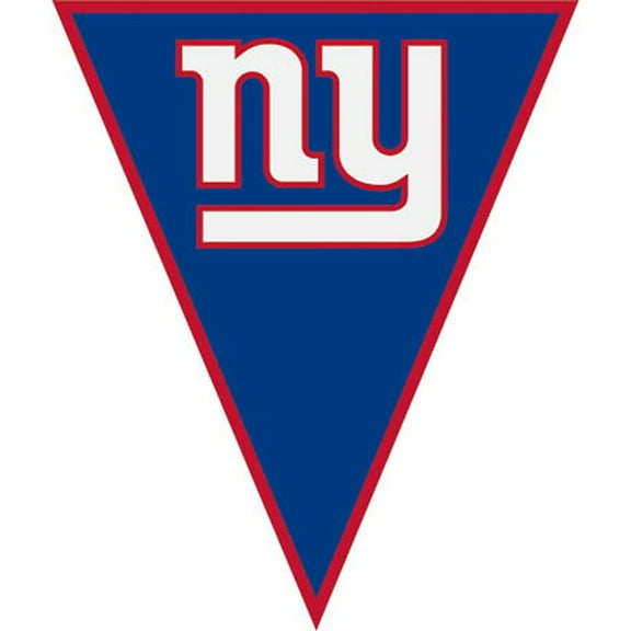 Partypro 122344 New York Giants Pennant Banner