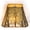 Bronze Gold, variant on SWAIFDEE Rectangular Metal Lamp Shade, Etched Forest Design Bell Lampshade for Table Floor Lamp, (8+6)in top x (14+8 )in bottom x 11 in High, Spider Fitter, Black Gold