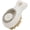 White, variant on Blue Plastic Mini Dish Scrubber Brush, 9.6x5cm, Soap Dispensing with Cutting Scraper for Grill & Oven (1pc)
