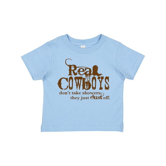 Inktastic Real Cowboys Boys or Girls Toddler T-Shirt