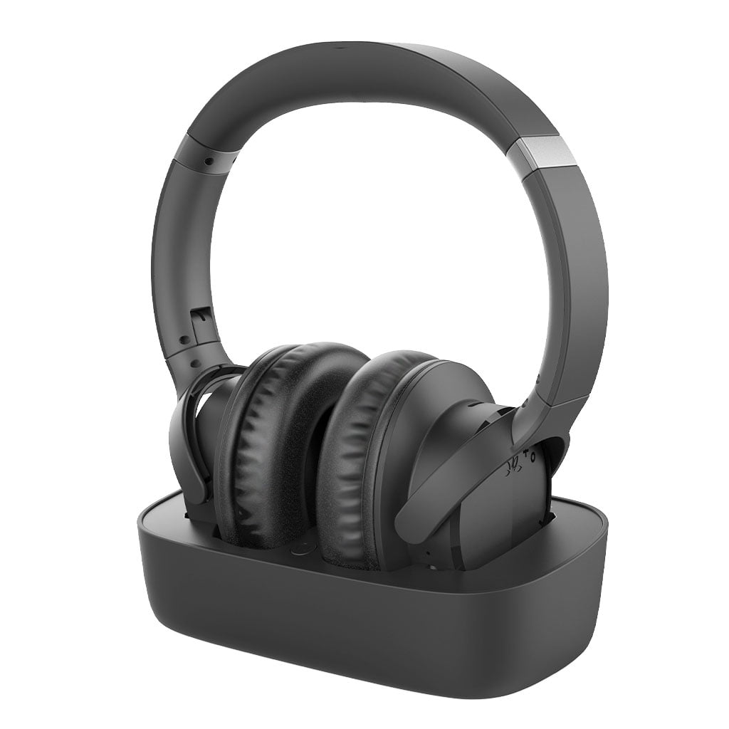 Avantree HT41899 Dual Bluetooth 5.0 Wireless Headphones Set for TV Watching with Transmitter and Cordless Ear Walmart
