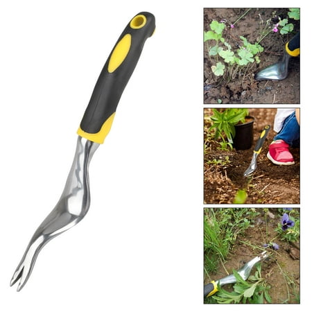 Garden Weeder & Manual Weed Puller with Ergonomic Handle, Best for Lawn and Garden Weeding - Great Gardening (Best Way To Hide Weed)