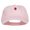 Lt Pink, variant on Mini Rose Embroidered Low Cap - Lt Pink OSFM