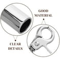 thumbnail image 5 of KAKOWELY rope end snap hook 4pcs Rope End Snap Hook Rope End Cap Rope End Hook Cord End Hook Rope Rope End Stopper Alloy Rope Connector Guardrail Cord End Cap, 5 of 5