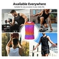 thumbnail image 7 of Bixox Men's Holiday Shiny Printed Shirt Sleeveless Fitness Tank Top-3X-Large, 7 of 7