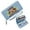 Blue, variant on GEEAD Cute Wallet Secure Wallet for Women Rest Motherhood Green leaves Snap Button Wallet Elegant Gift for Mother's Day, Bridesmaid, Christmas
