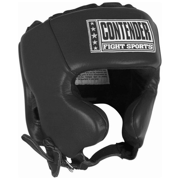 Contender Fight Sports Competition Headgear Medium Black
