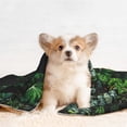 thumbnail image 4 of Naloa Lush Foliage Green Plant Dog Blanket, 3 Sizes Cat Blanket for Indoor Cats Large Medium Small Dog Gifts-Large, 4 of 8