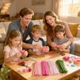 thumbnail image 7 of Naler Pipe Cleaners Set, 400Pcs 4 Colors Chenille Stems, Pipe Cleaners for Crafts, Pipe Cleaners for Crafts with Flower Wire, Ribbon, Flower Stamen for Bouquet, DIY Decorations, 7 of 7