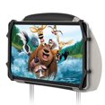 thumbnail image 1 of YOPTOP Car Headrest Mount Holder Universal Back Seat Headrest Tablet Holder Silicone Holder for Kids Tablet Stand Anti Slip & Angle-Adjustable Holder Fits for 7-12.9" Tablets,1pack, 1 of 11