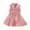 Pink, variant on TAIAOJING Toddler Summer Casual Short Sleeve Small Floral Shawl Princess Style Girls Dress Holiday 6-7Y