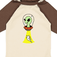 thumbnail image 4 of Inktastic Alien Abduction Boys or Girls Long Sleeve Baby Bodysuit, 4 of 5