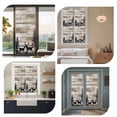 thumbnail image 7 of Deer Silhouettes Window Privacy Film, Trees Wooden Retro Art Farmhouse Static Cling UV Sun Blocking Heat Control Window Tint Day and Night, Non-Adhesive One Way Windows Privacy Cover 35.4''x78.7'', 7 of 7