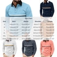 thumbnail image 4 of Asxite Men Plus Size Fall Winter Tops Collared Long Sleeve Solid Breathable Loose Sport Shirts, 4 of 7