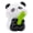 B, variant on 2 Pcs Mini Panda Figurines, Resin Cake Toppers for Fairy Garden Decor
