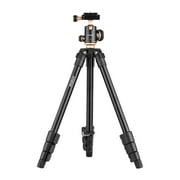 7299 7299 Q160SA Tripod Complete Tripods with Panoramic Ballhead Bubble Level Adjustable Height Portable Travel Tripod for DSLR Digital Cameras Camcorder Projector Compatible with Nikon Sony