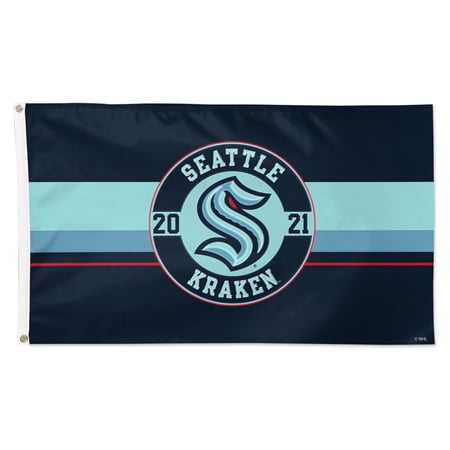 WinCraft Seattle Kraken 3 x 5 Applique Flag