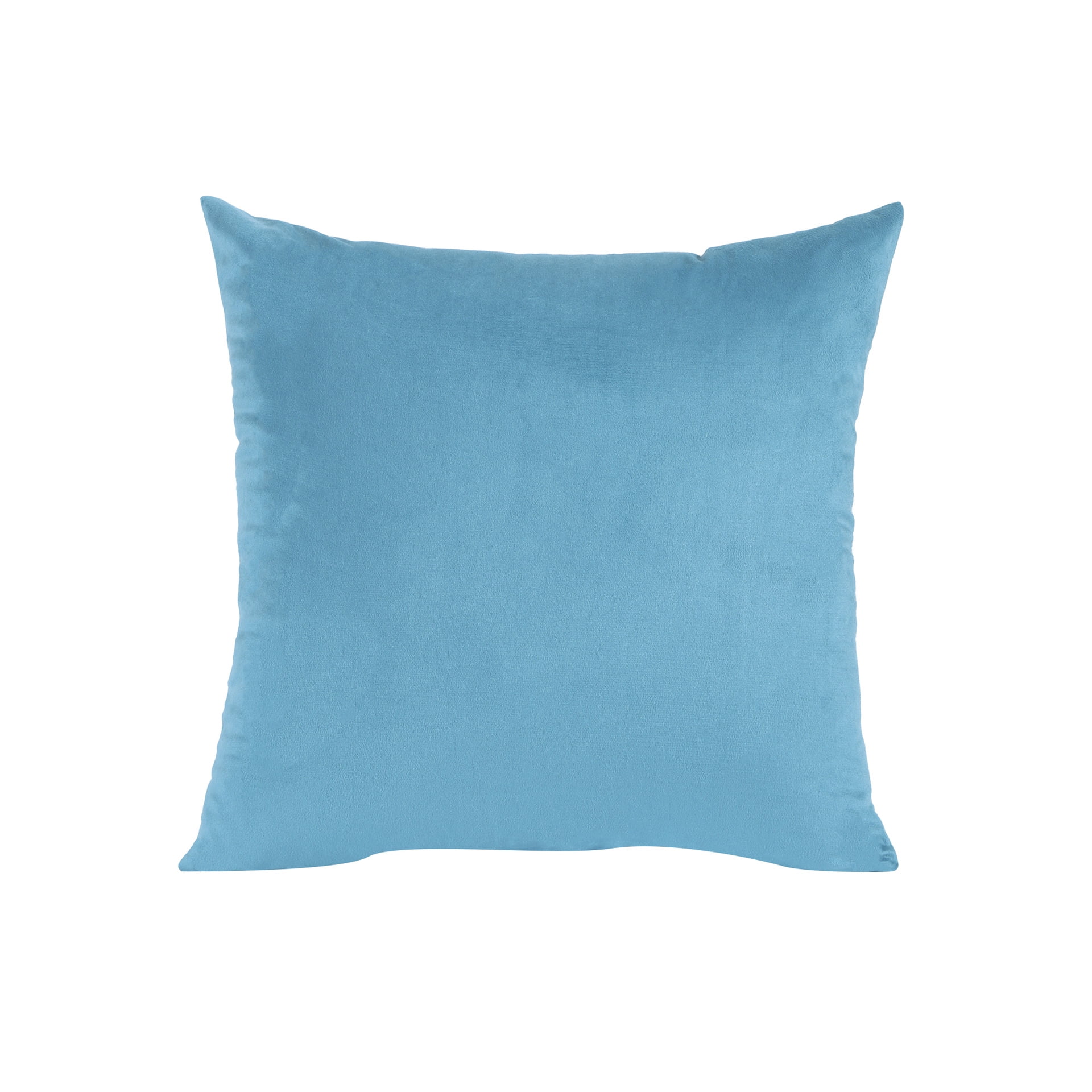 XmhyTop 20x20 Inch Pink Velvet Decorative Throw Pillow, Pack of 1 Polyester Fiber Filled Pillow for Couch, Bedroom, Living Room & Outdoor