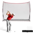 thumbnail image 4 of Sweetcrispy 10x7 FT Golf Practice Net with Target, Driving Range Net for Indoor and Outdoor Use, Red, 4 of 11