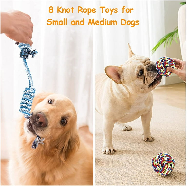 Indestructible Dog Chew Toys Durable Puppy Bite Toy Knitting Rope Teething Dog  Toys for Small Large Dogs Aggressive Chewers - Realistic Reborn Dolls for  Sale