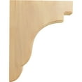 thumbnail image 3 of Ekena Millwork 1 3/4"W x 8 1/2"D x 11"H Bedford Wood Bracket, Red Oak (6-Pack), 3 of 4