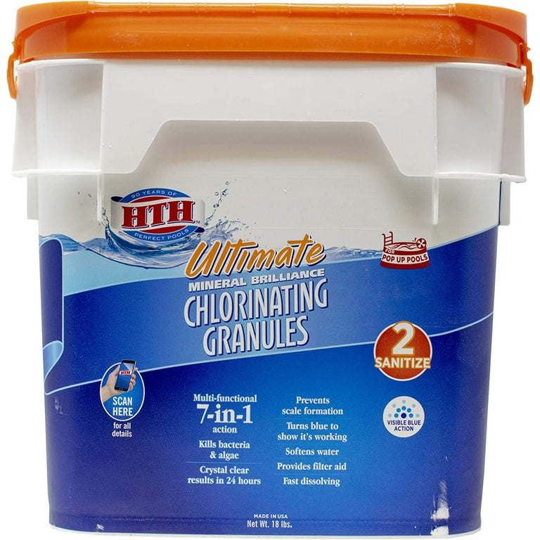 HTH 22008 Ultimate Mineral Brilliance Chlorinating Granules