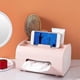 thumbnail image 2 of Home Living Room Creative Tissue Box Multi-function Paper Box(pink), 2 of 2