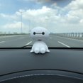 thumbnail image 1 of Conjunto de 3 Adornos de decoración de automóviles Adornos de interiores de automóviles Juguete de muñeca grande Juguete de muñeca de dibujos animados lindo Juguete de cabeza que sacude - Blanco gran JAMW Sencillez, 1 of 5